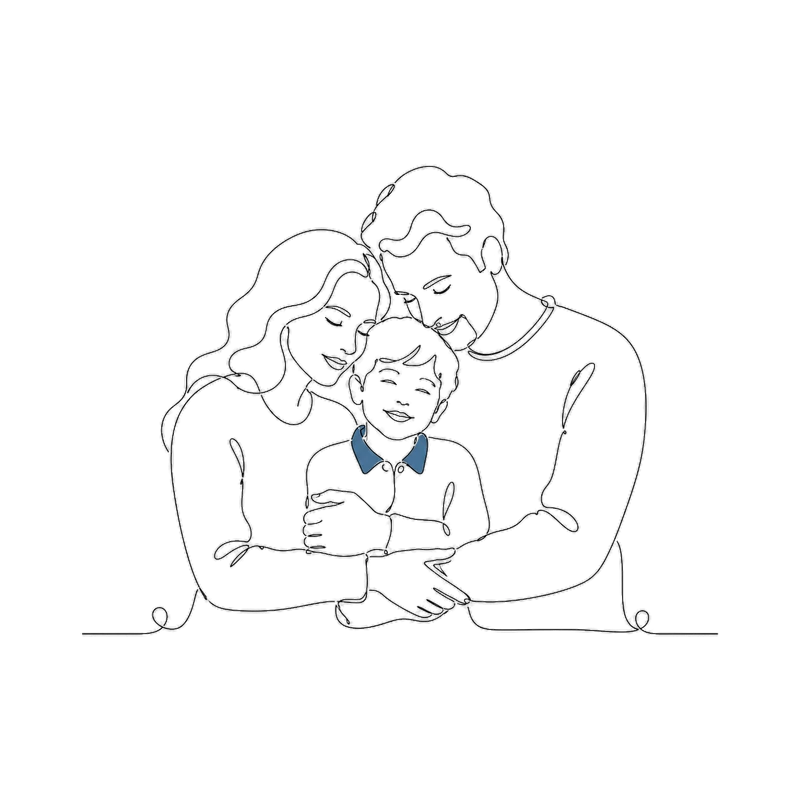 Séance famille en studio à Genève